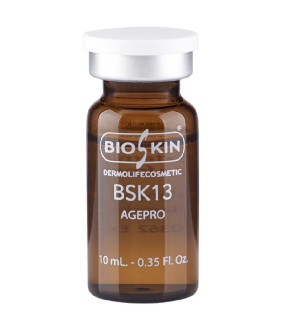 کوکتل جوانسازی و آبرسانی برند بایو اسکین Bioskin agepro ده میل