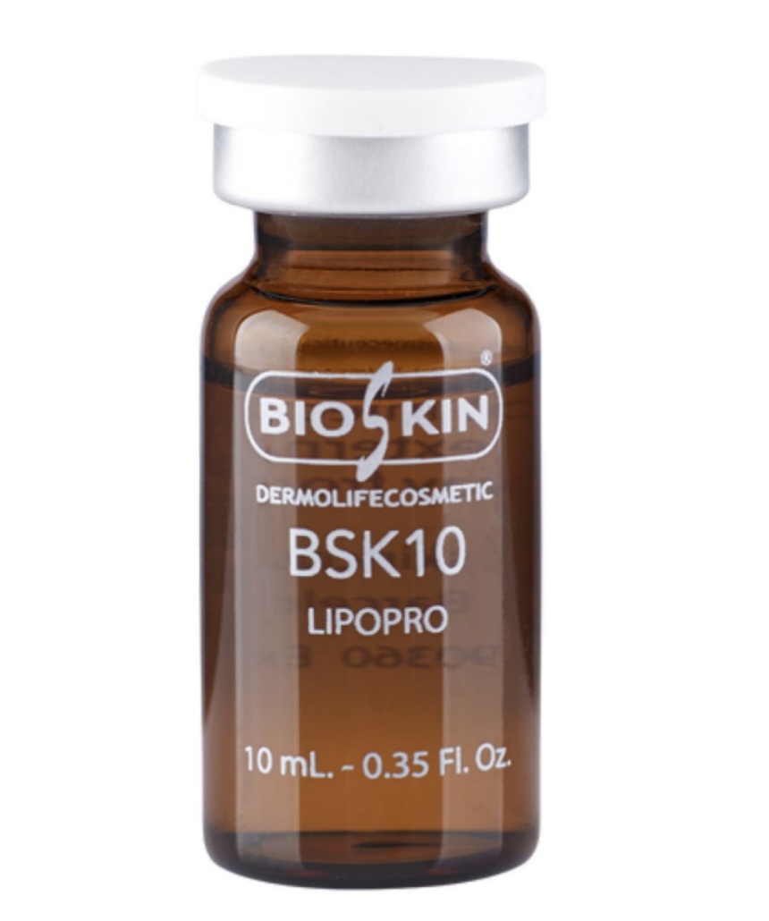 کوکتل قوی لاغری ( چربی سوزی شکم و پهلو ) برند بایو اسکین Bioskin lipopro ده سی سی